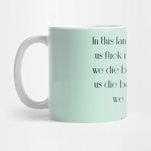 Funny quote Bukowski Mug